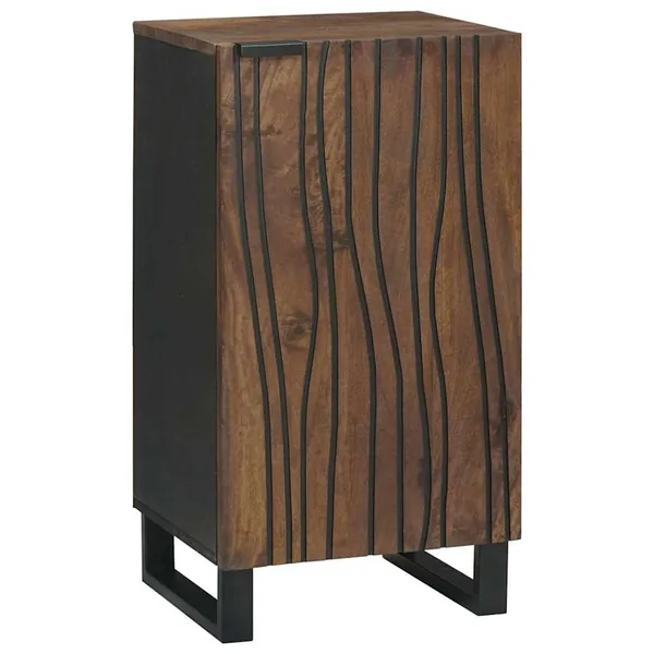 Buffet Marron 40 x 33 x 75 cm bois de manguier massif