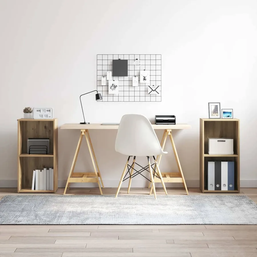 Ensemble meuble TV 2 pcs Chêne artisanal 37 x 35 x 72 cm