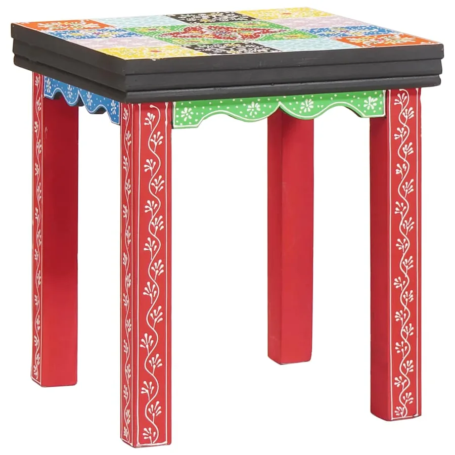 Table carrée 3 pcs Multicolore - 2