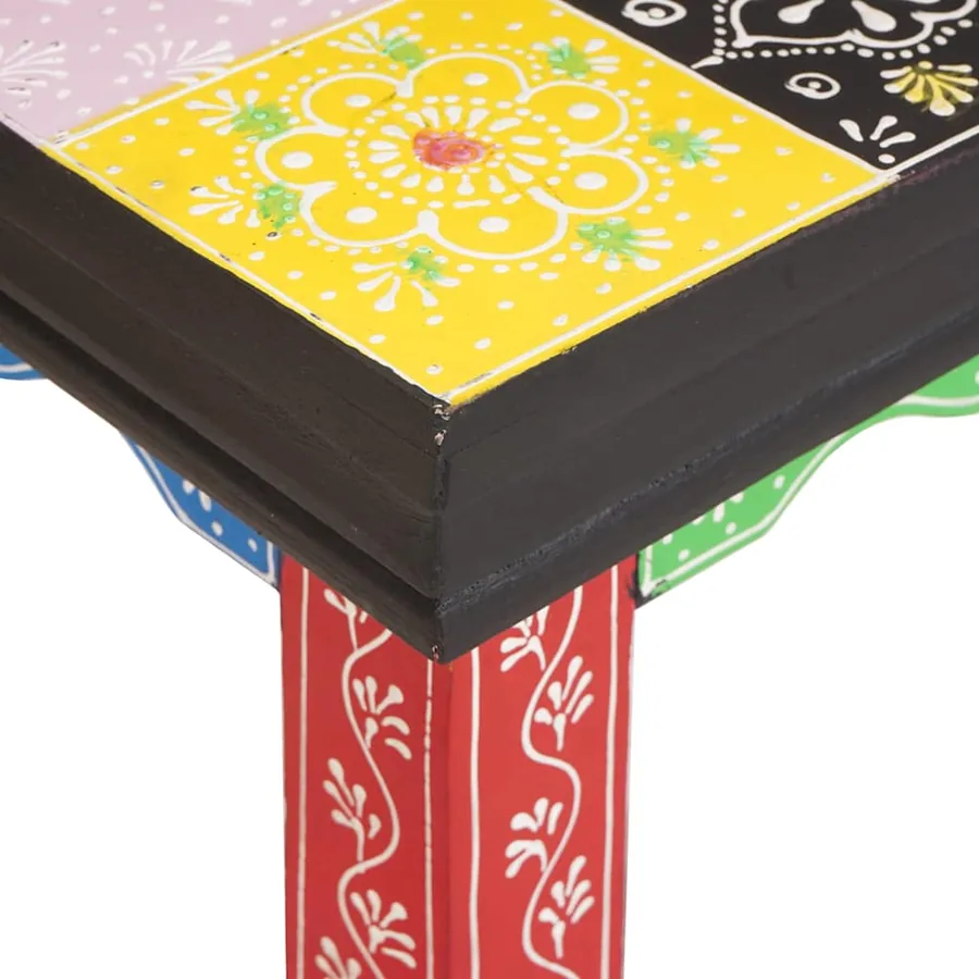 Table carrée 3 pcs Multicolore - 8