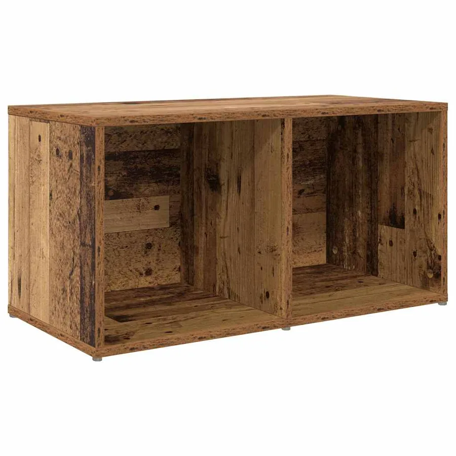 Ensemble meuble TV Marron 72 x 35 x 37 cm Bois d'ingénierie - 2