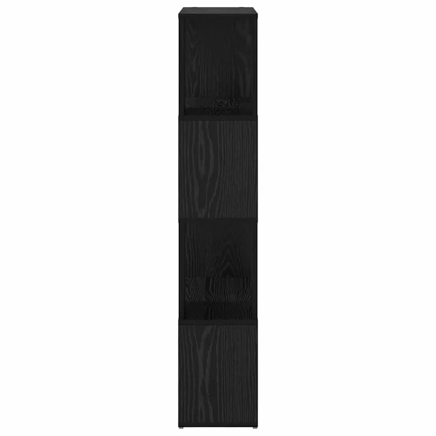 Ensemble meuble TV Noir 60 x 24 x 125,5 cm Bois d'ingénierie - 6