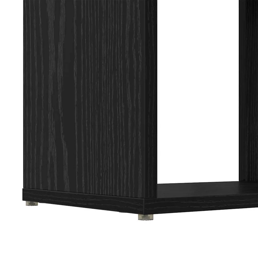 Ensemble meuble TV Noir 60 x 24 x 125,5 cm Bois d'ingénierie - 9