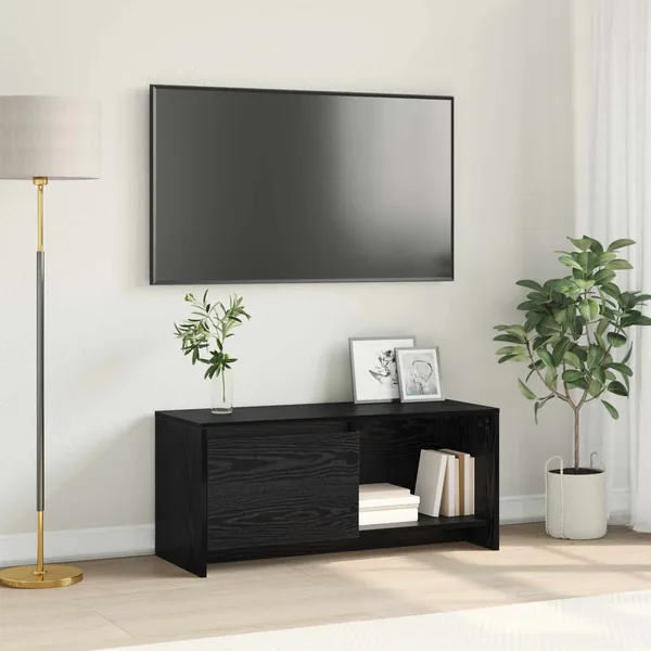Ensemble meuble TV Chêne noir 90 x 35 x 40 cm Bois d'ingénierie