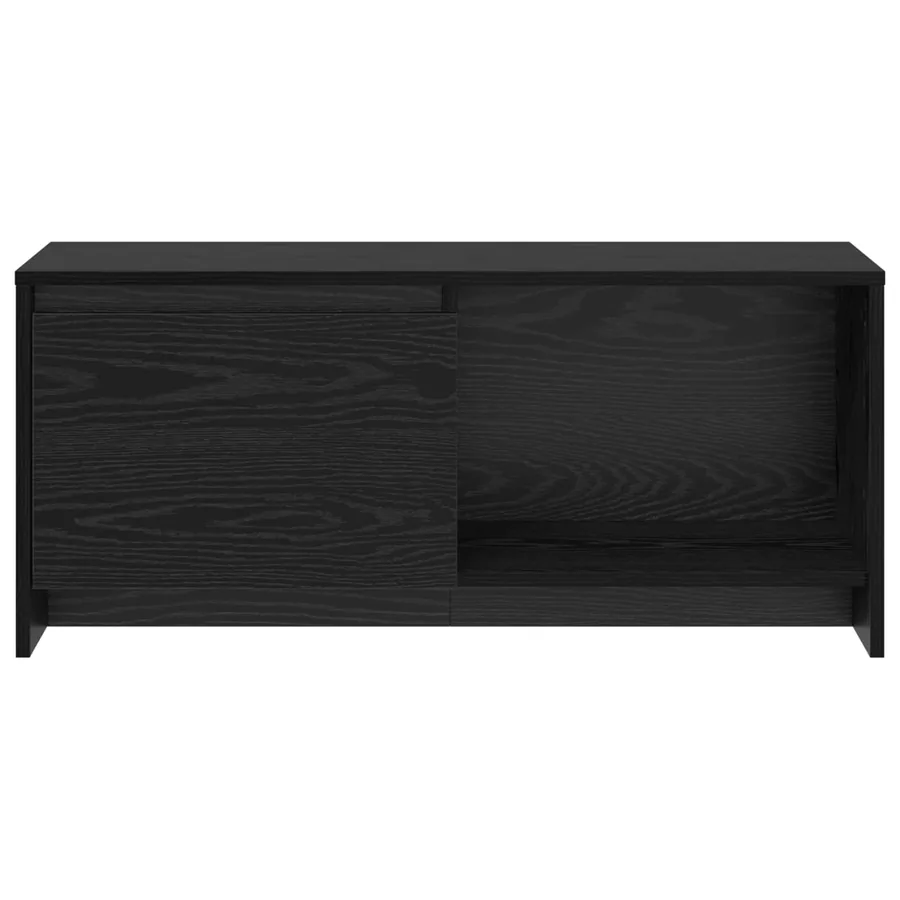 Ensemble meuble TV Chêne noir 90 x 35 x 40 cm Bois d'ingénierie - 6