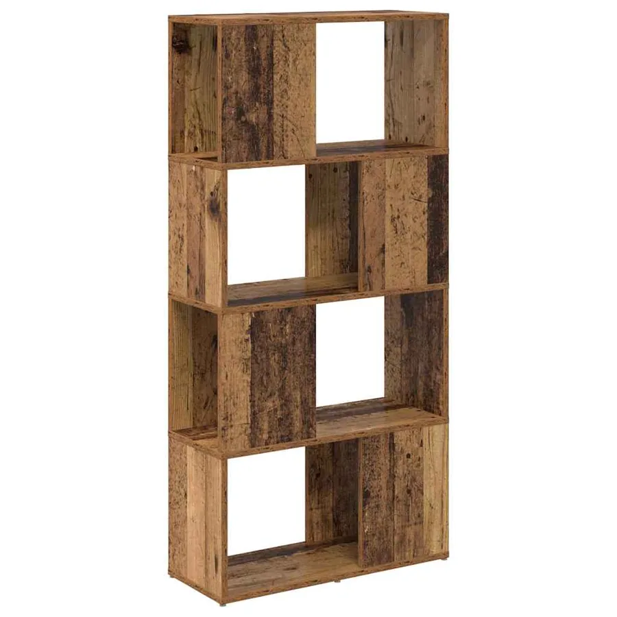 Ensemble meuble TV Marron 60 x 24 x 125,5 cm Bois d'ingénierie - 2