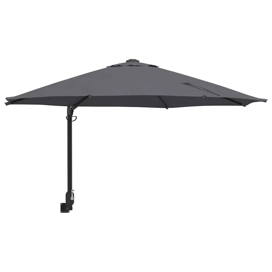 Parasol de jardin Anthracite 248 x 248 x 148 cm - 2