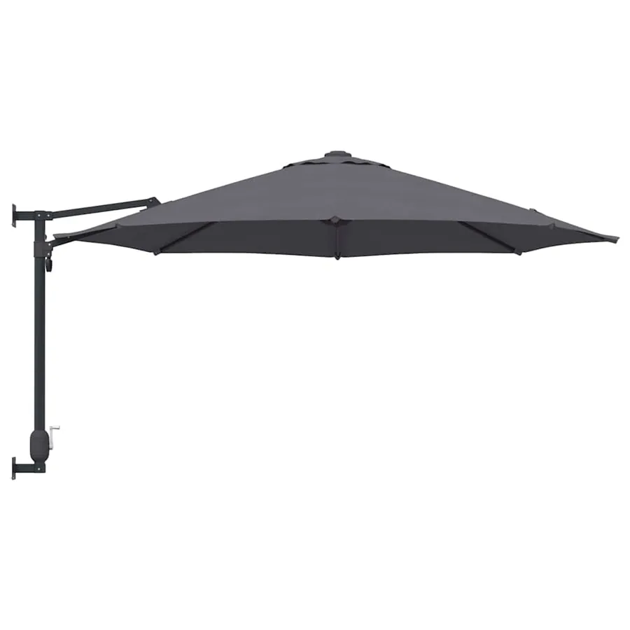 Parasol de jardin Anthracite 248 x 248 x 148 cm - 5