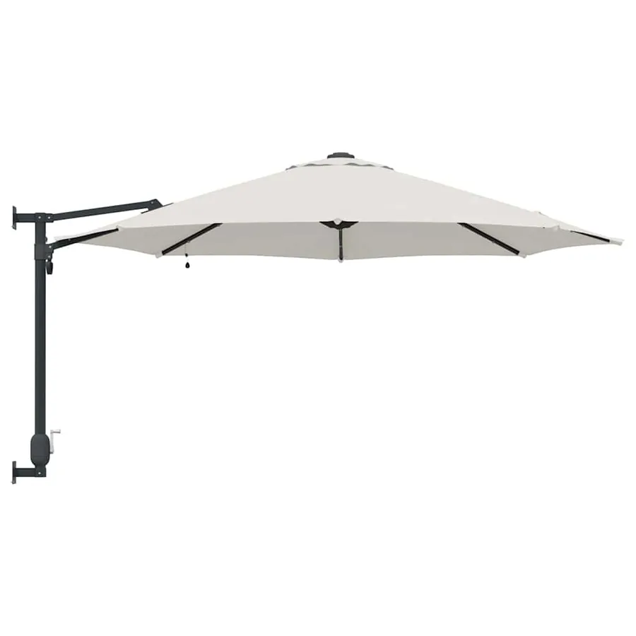 Parasol de jardin Sable 248 x 248 x 148 cm Polyester et Acier - 5