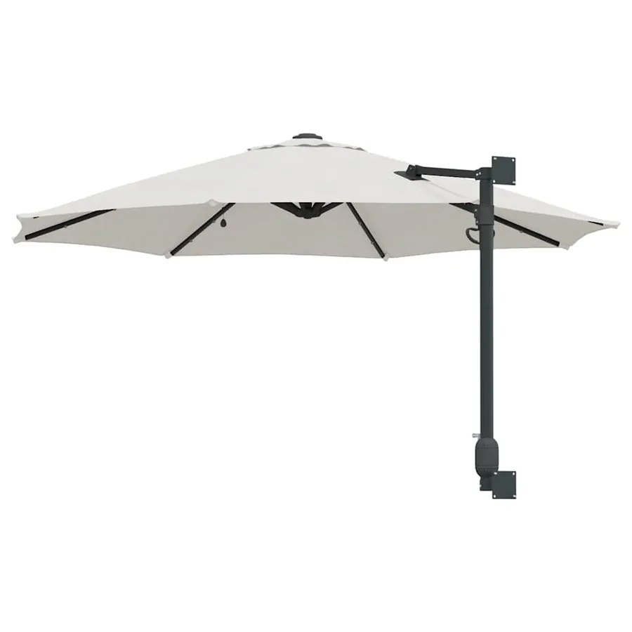 Parasol de jardin Sable 248 x 248 x 148 cm Polyester et Acier - 6