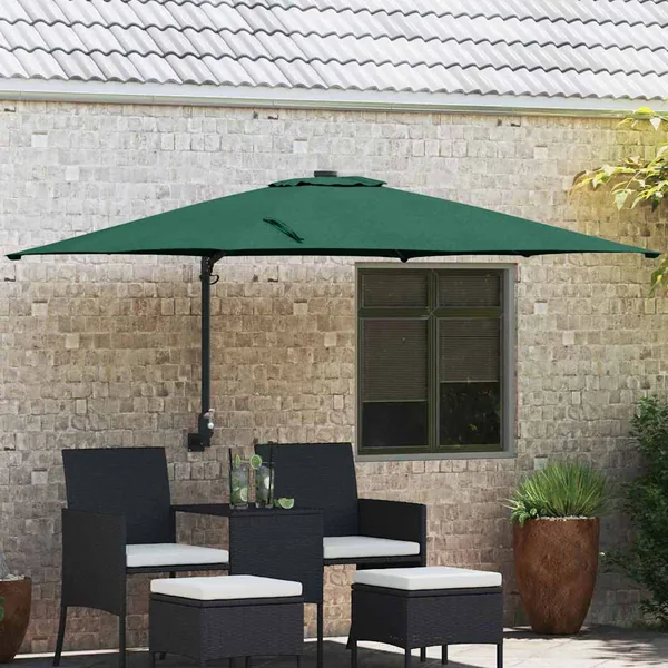 Parasol de jardin Vert 248,5 x 247,5 x 160 cm