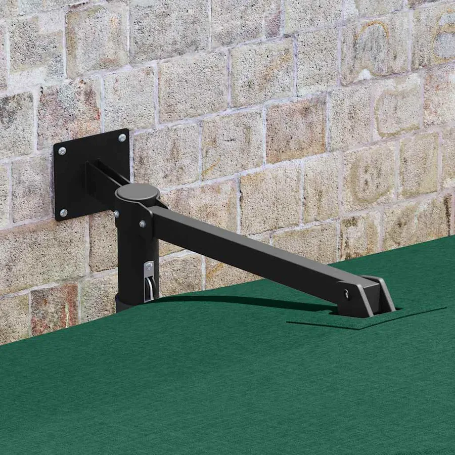 Parasol de jardin Vert 248,5 x 247,5 x 160 cm - 3