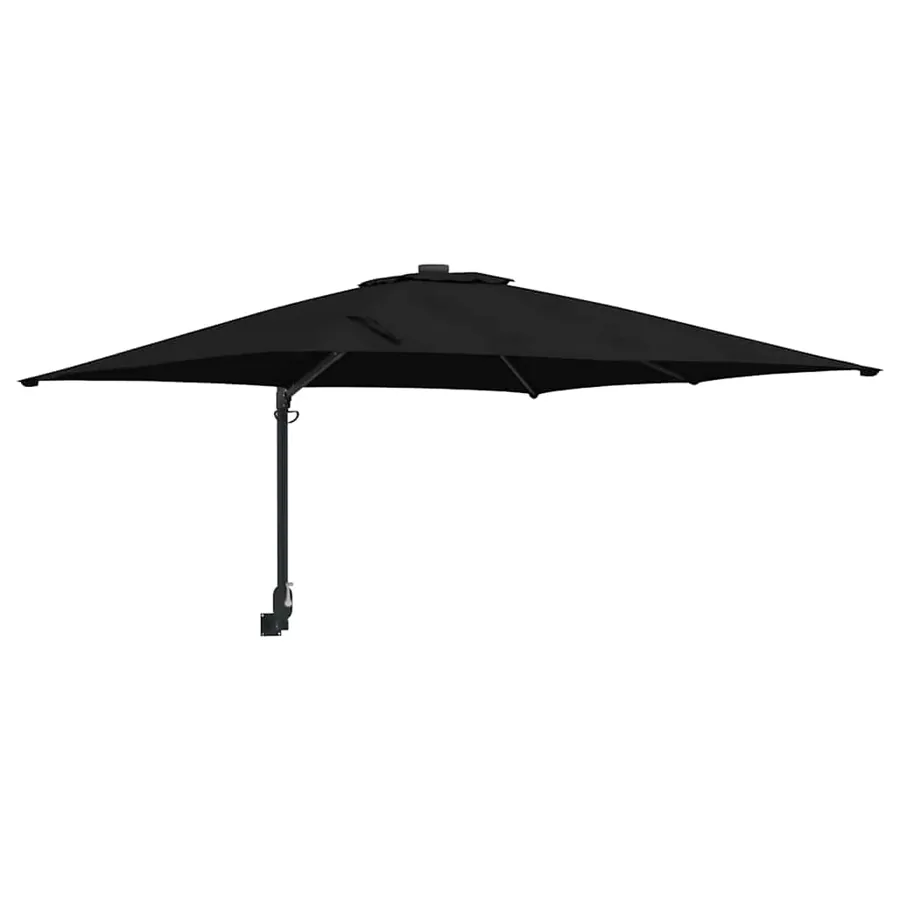 Parasol de jardin Noir 248,5 x 247,5 x 160 cm - 2