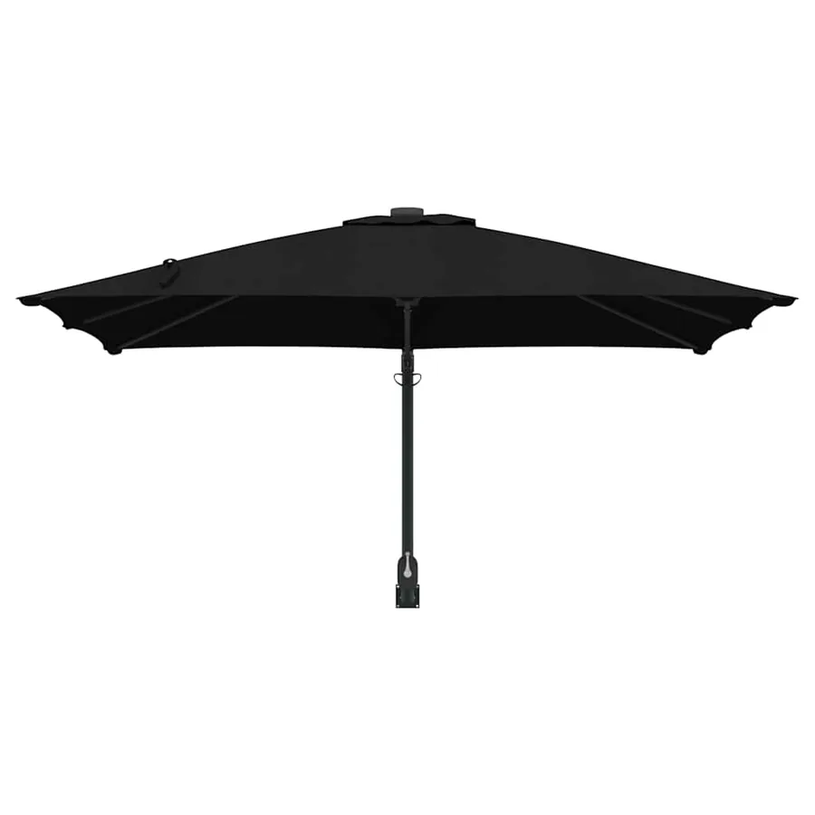 Parasol de jardin Noir 248,5 x 247,5 x 160 cm - 4