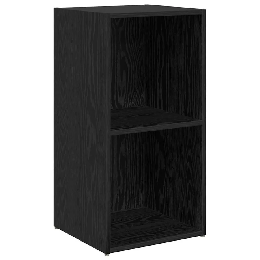 Ensemble meuble TV 6 pcs Chêne noir Bois d'ingénierie - 6