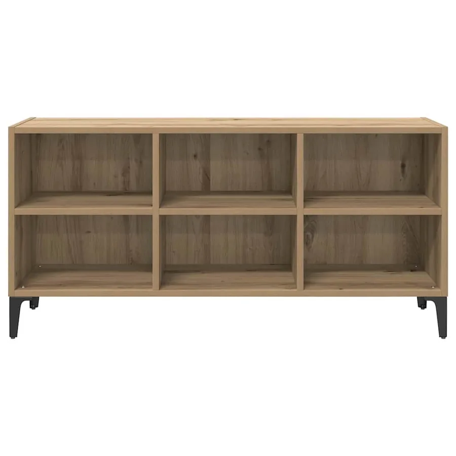 Ensemble meuble TV 103,5 x 30 x 50 cm Marron Bois d’ingénierie - 5
