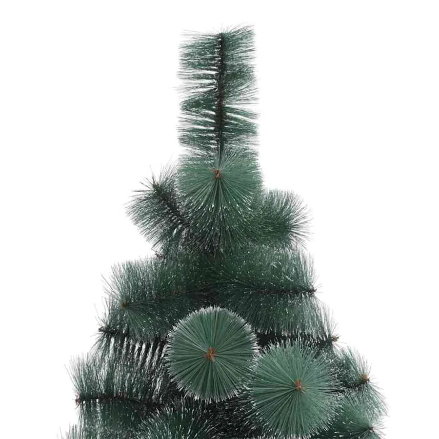 Sapin de Noël artificiel pré-éclairé Vert 180 cm PET - 5