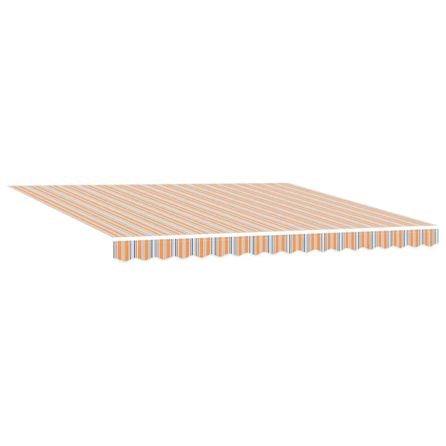 Auvent rétractable Multicolore 400 × 300 cm Polyester et métal - 4