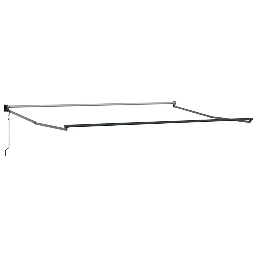 Auvent rétractable Multicolore 400 × 300 cm Polyester et métal - 5