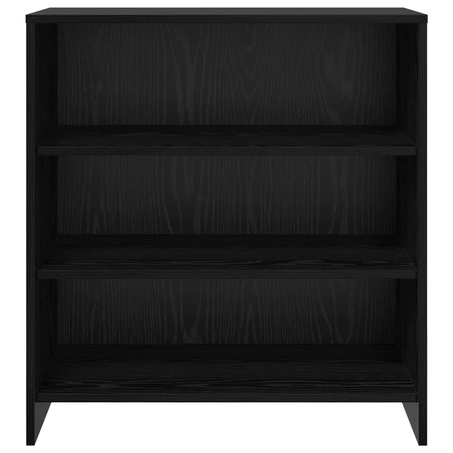 Buffet Noir 70 x 41 x 75 cm Bois d'ingénierie - 5