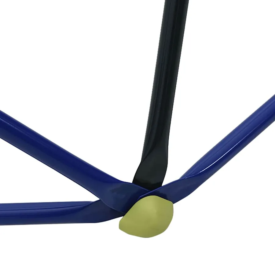 Dôme d'escalade pour enfants Bleu 8FT sans toboggan Acier - 9