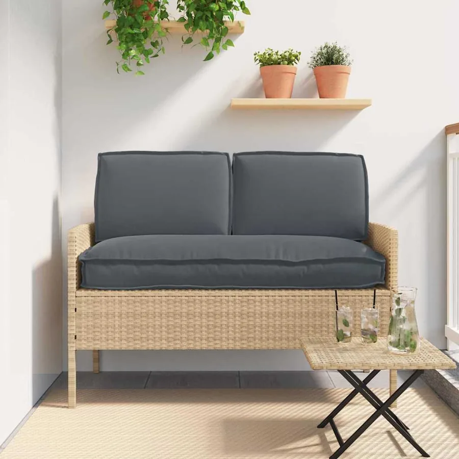 Ensemble de coussins 3 pcs Anthracite Tissu Oxford