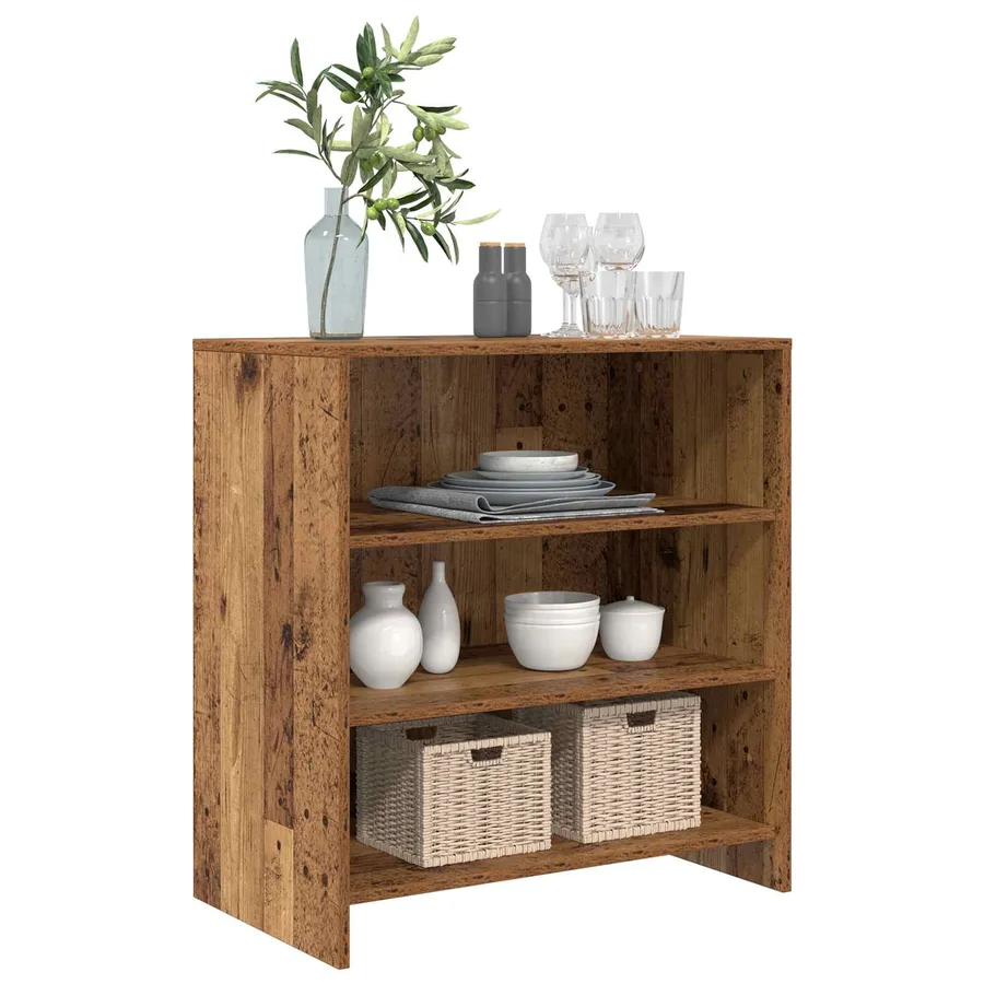 Buffet Marron 70 x 41 x 75 cm Bois d'ingénierie - 3