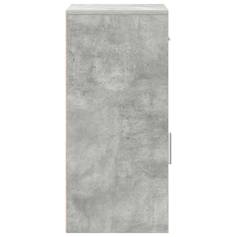 Buffet avec tiroir Gris béton 38 x 34 x 75 cm - 7