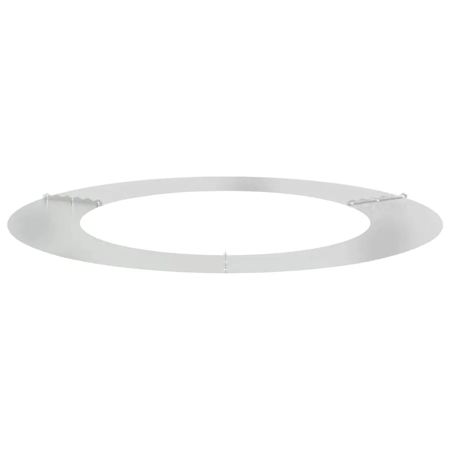 adapté pour anneaux d'arbre plats 5 pc Argent Ø60/90 cm - 4