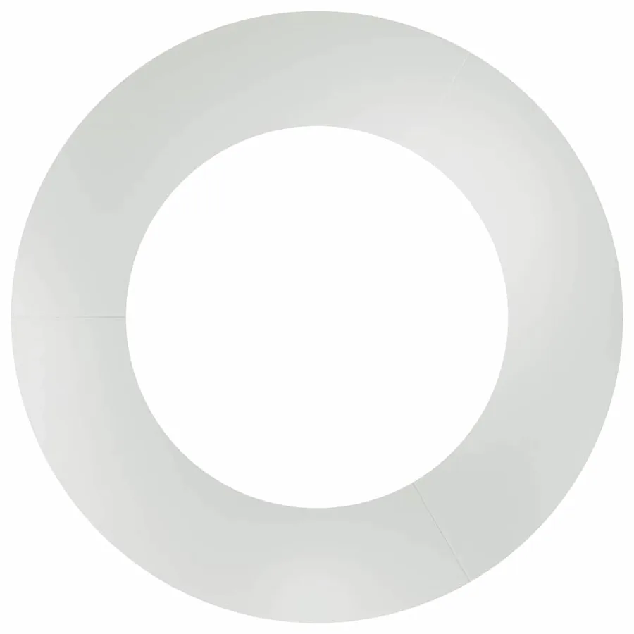 adapté pour anneaux d'arbre plats 5 pc Argent Ø50/80 cm - 5