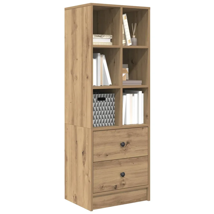 Haut Armoire Chêne artisanal 45,5 x 34 x 127 cm - 3