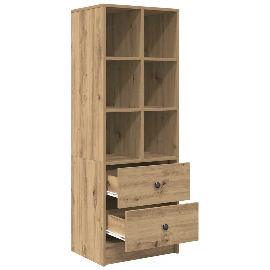 Haut Armoire Chêne artisanal 45,5 x 34 x 127 cm - 5