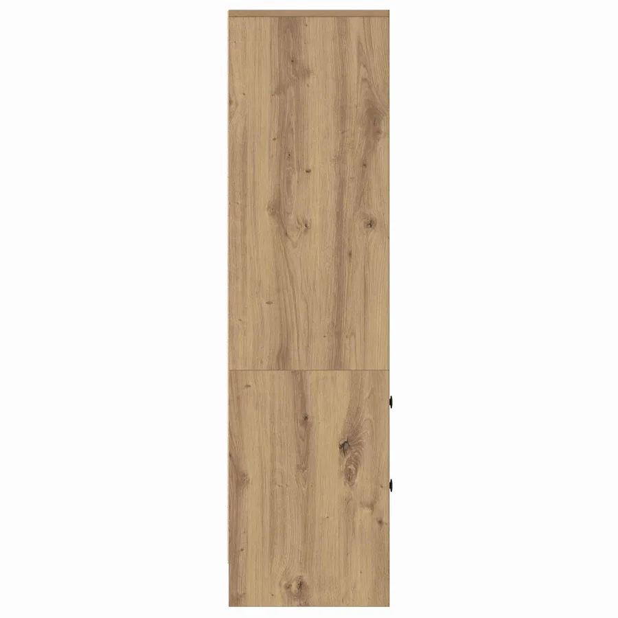 Haut Armoire Chêne artisanal 45,5 x 34 x 127 cm - 7
