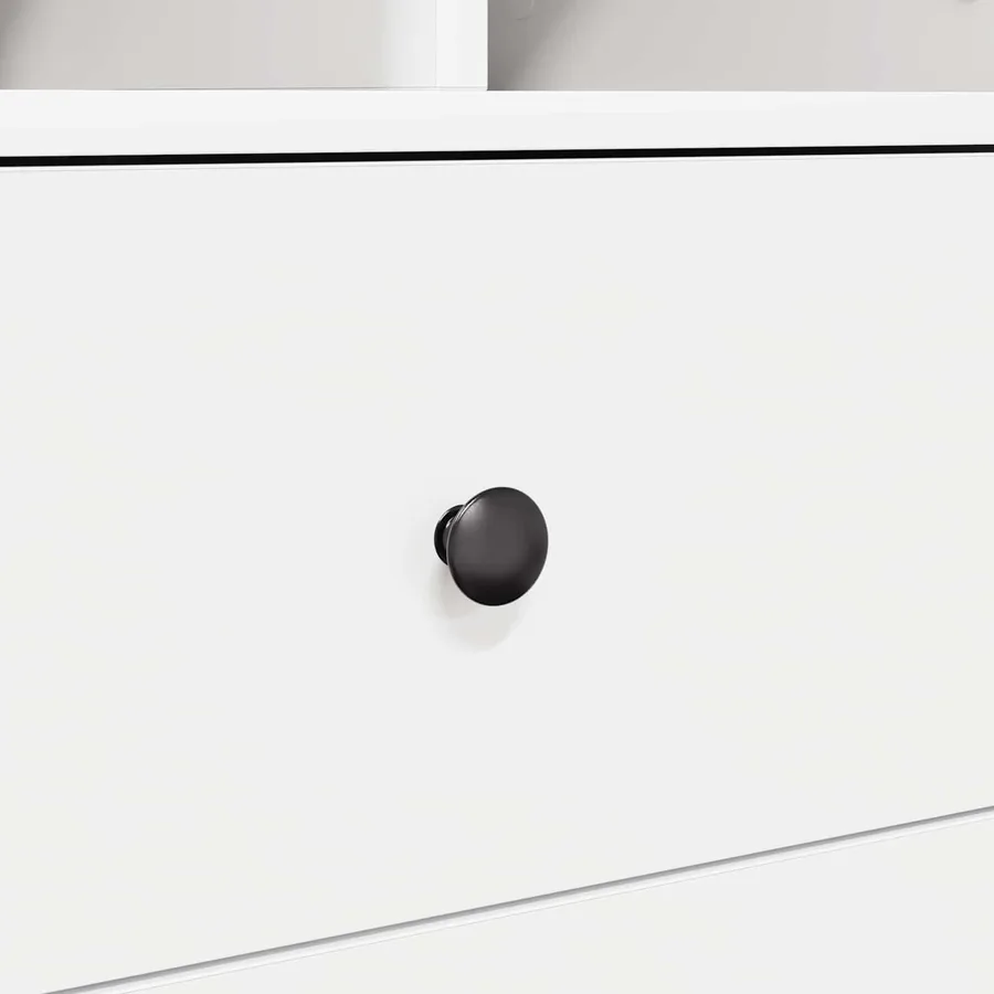 Haut Armoire avec tiroir Blanc 45,5 x 34 x 127 cm - 9