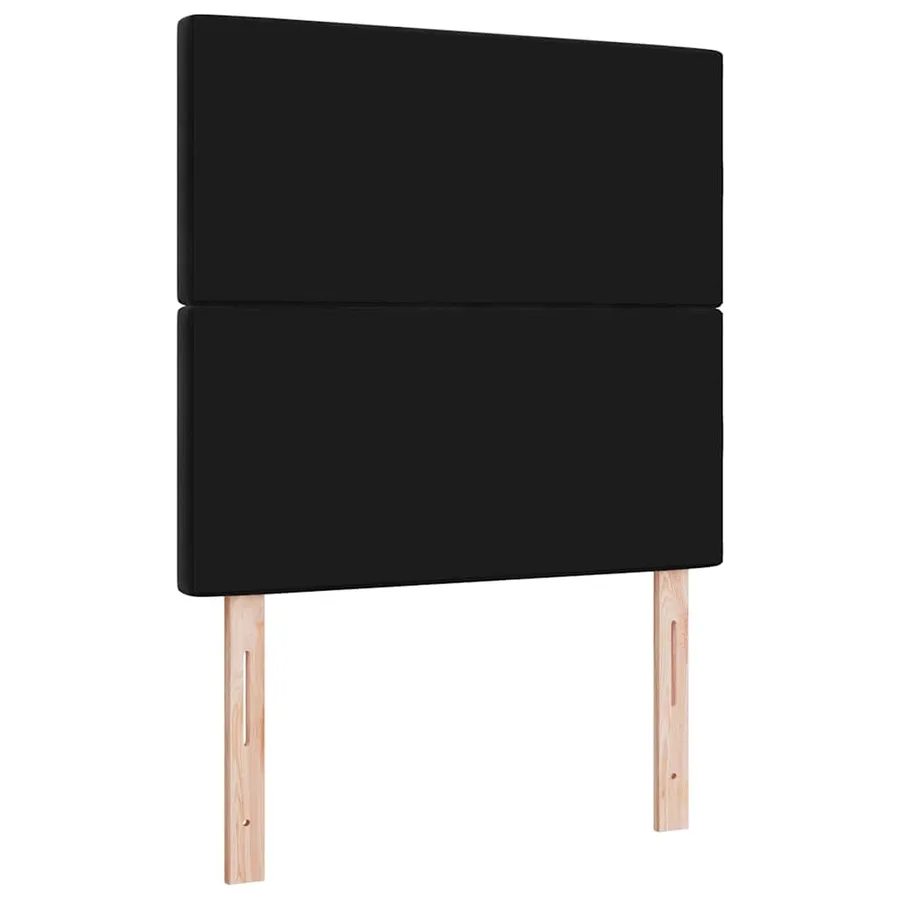Tête de lit Noir 100 cm Velours - 6