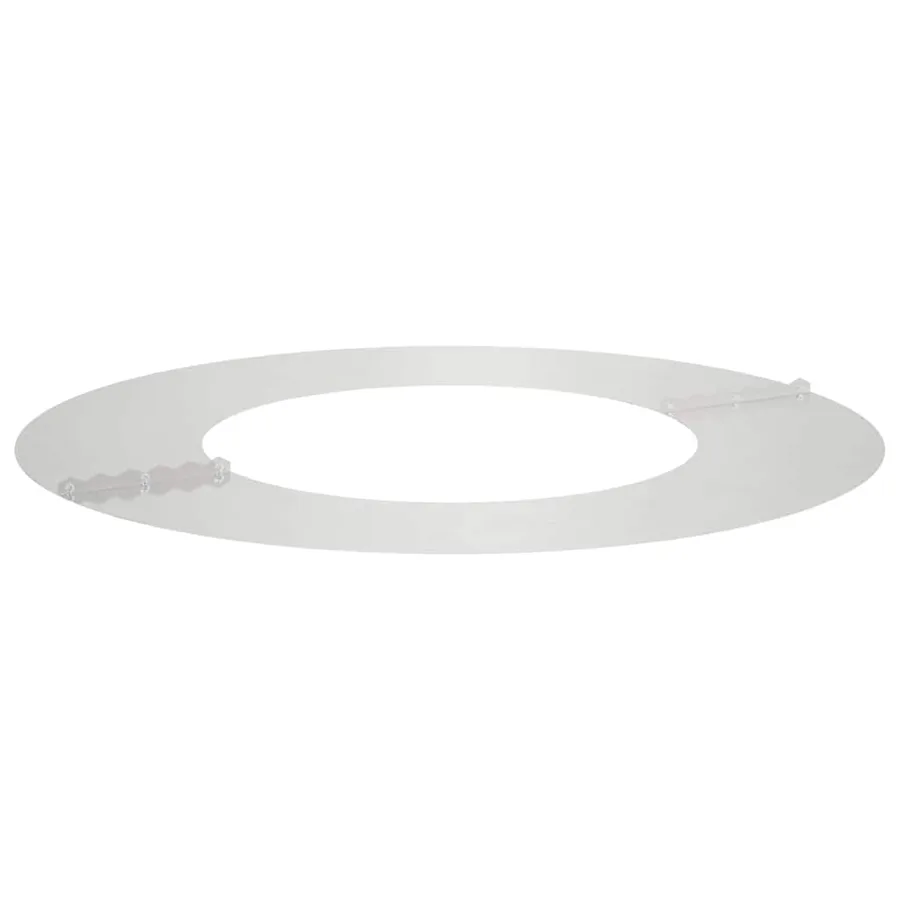 adapté pour anneau d'arbre plat Argent Ø40/70 cm - 4