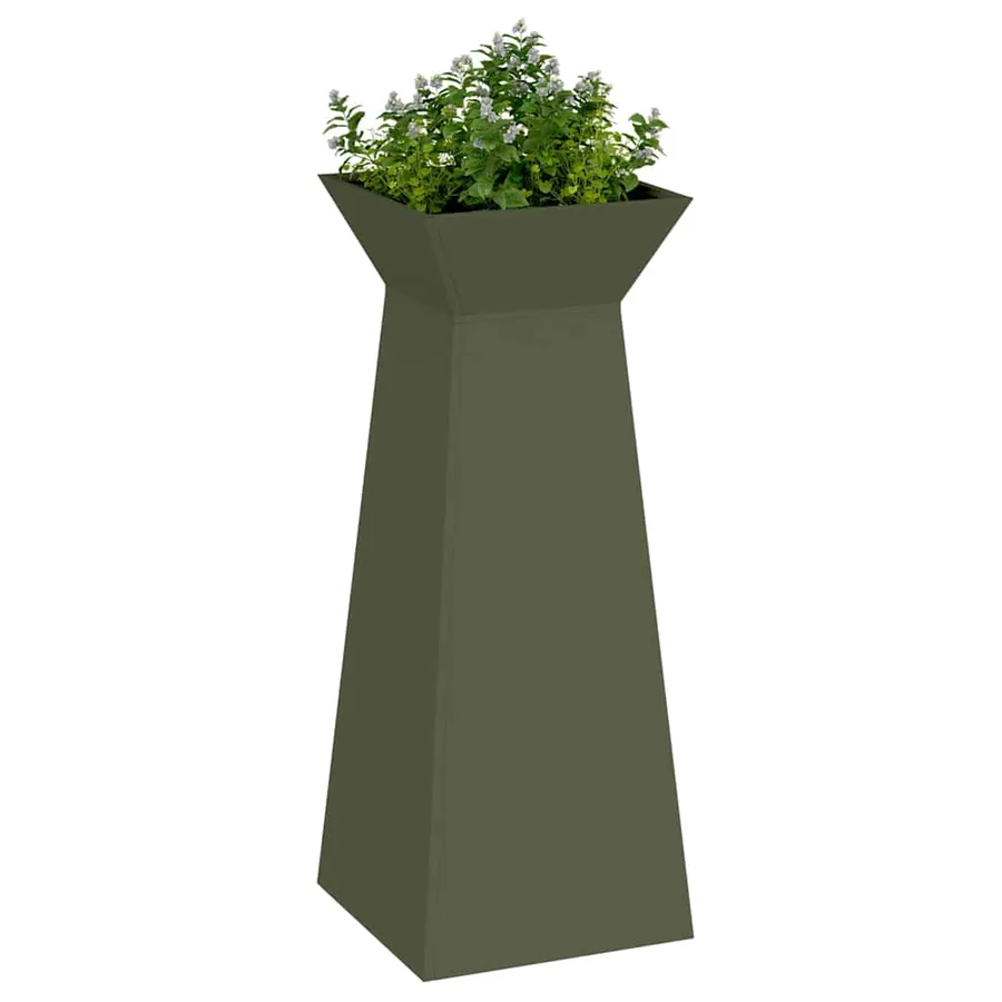 Jardinière à pilier Olive 40 x 40 x 100 cm - 3
