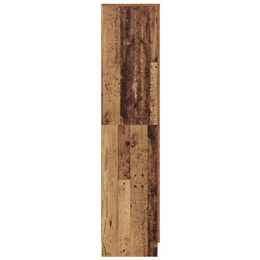 Haut Armoire Bois ancien 35 x 39 x 168 cm - 7