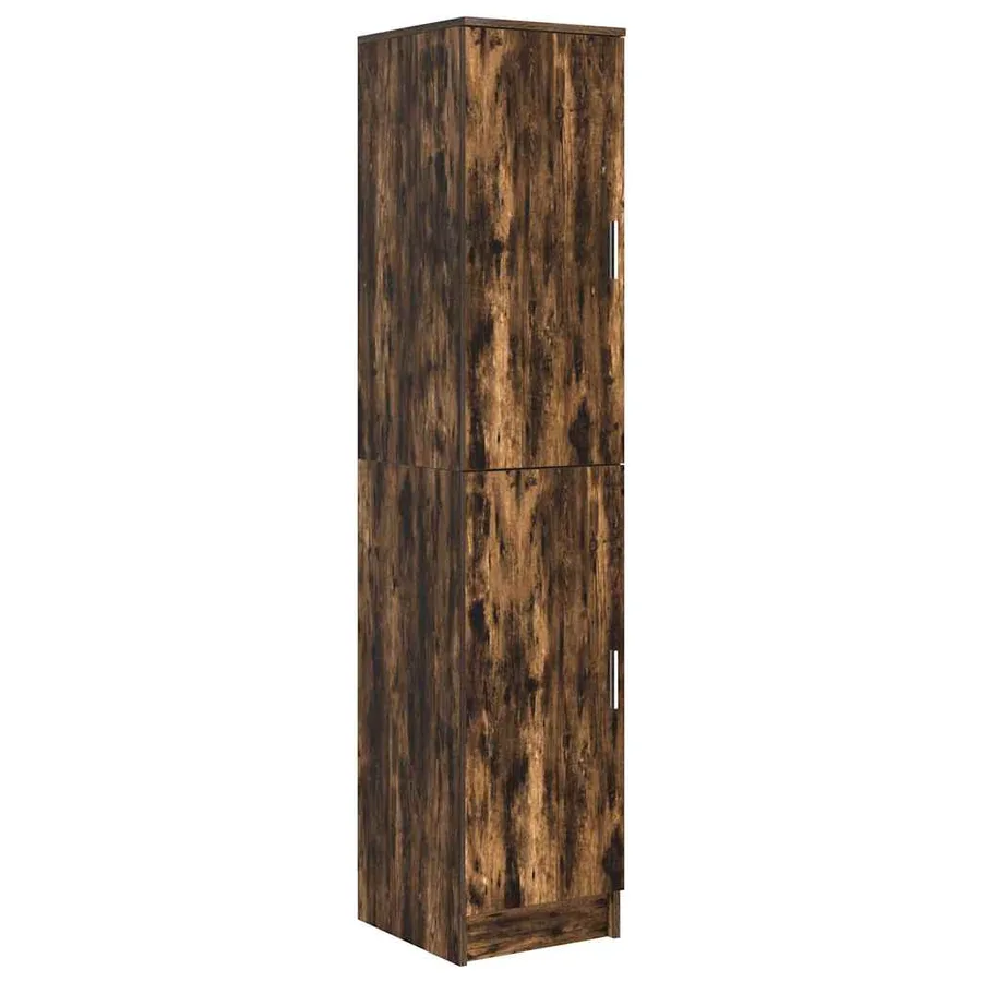 Haut Armoire Chêne fumé 35 x 39 x 168 cm - 2