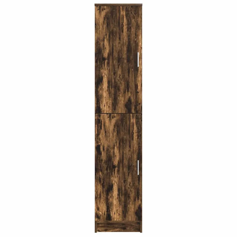 Haut Armoire Chêne fumé 35 x 39 x 168 cm - 4