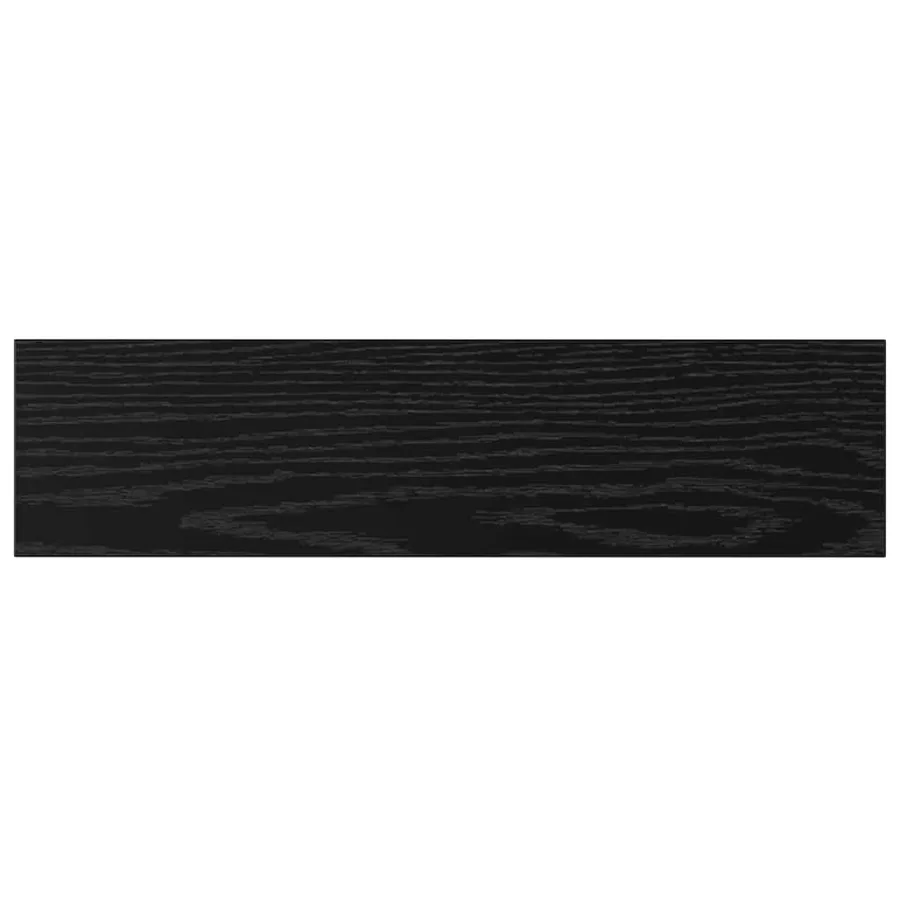 Étagère à livres 4 pcs Noir 40 x 10 x 1,5 cm Bois d'ingénierie - 7