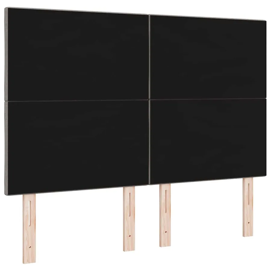 Tête de lit Taupe 160 cm tissu - 6