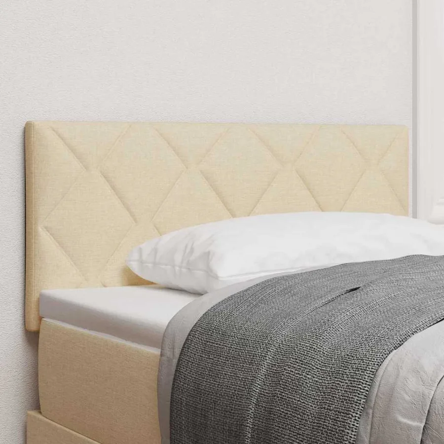 Tête de lit Crème 100 cm tissu