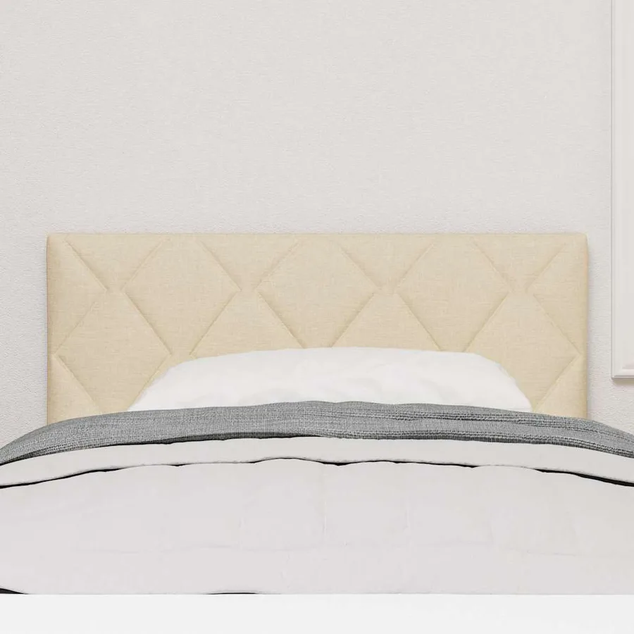 Tête de lit Crème 100 cm tissu - 3