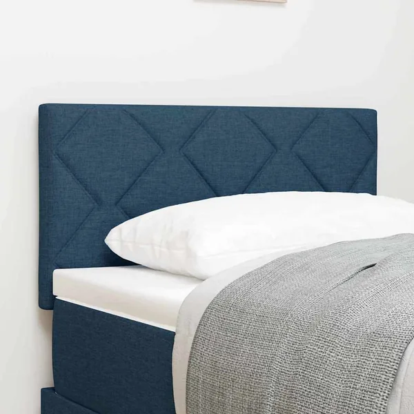 Tête de lit LED Bleu 80 cm tissu