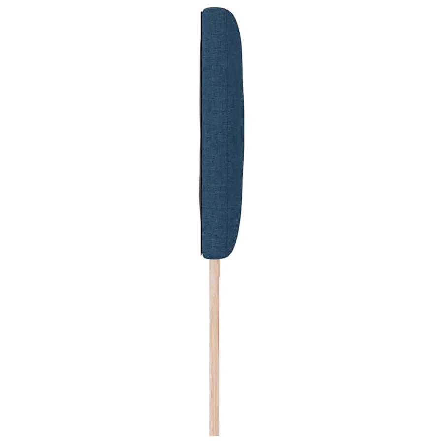 Tête de lit Bleu 200 cm tissu - 4