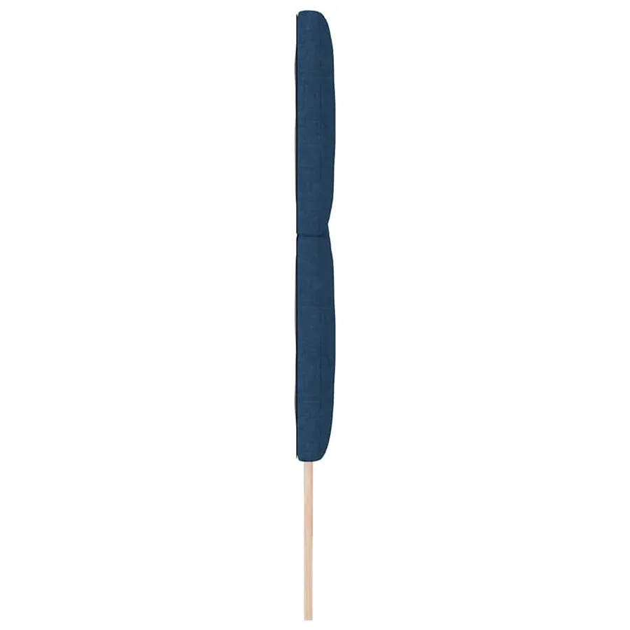 Tête de lit Bleu 200 cm tissu - 5