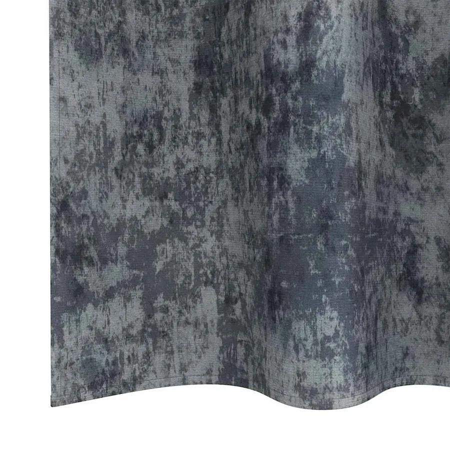 Rideaux en velours 2 pcs Gris Argenté 140 x 140 cm Velours - 6