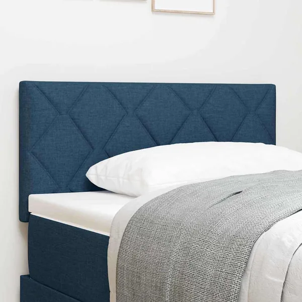 Tête de lit LED Bleu 100 cm tissu
