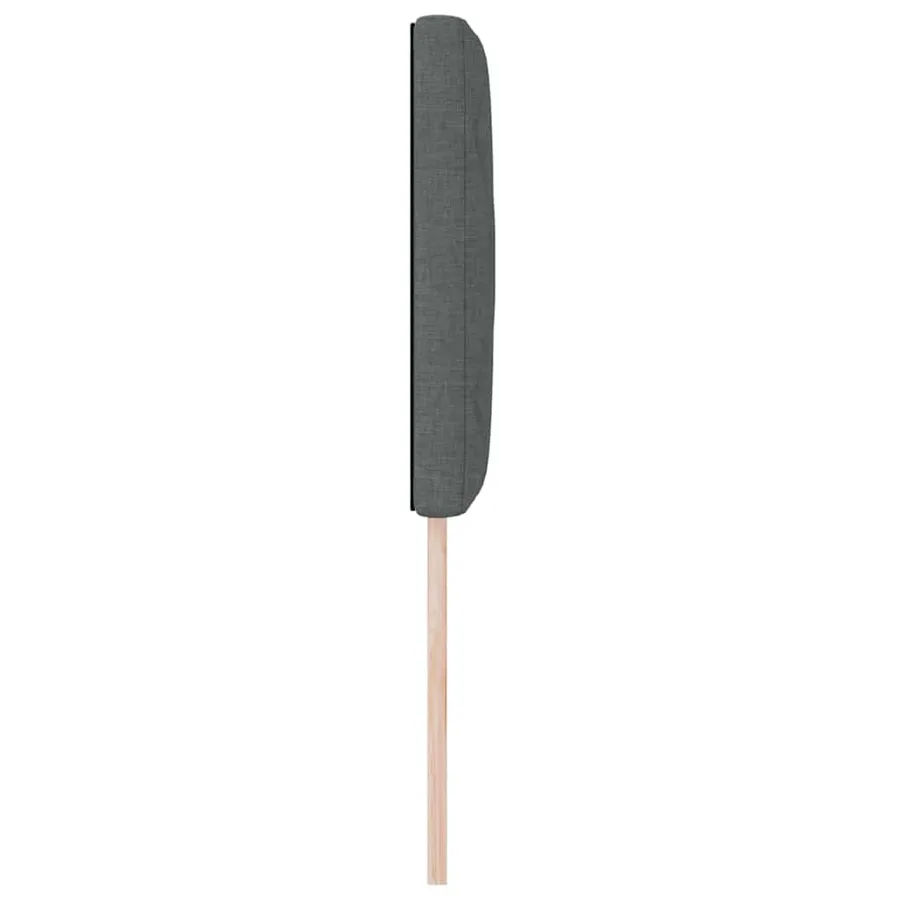 Tête de lit LED Gris 80 cm tissu - 6